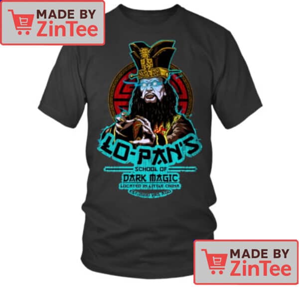 Lo Pan School of Dark Magic T-Shirt – Big Trouble in Little China Fantasy Villain Graphic Tee
