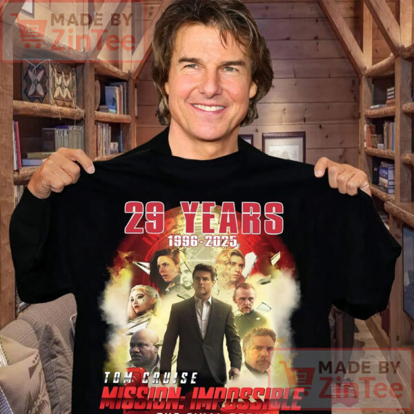 Mission Impossible Shirt, Ethan Hunt Tee Shirt, Tom Cruise Tee