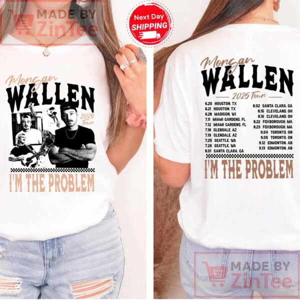 Morgan Wallen Shirt,Country Music Shirt, 2025 Tour Concert Tee, Gift for Music Lover