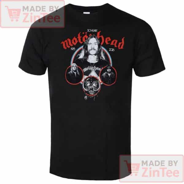 Motörhead Shirt - 50 Years Warpig Red Gradient