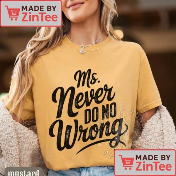 Ms Never Do No Wrong Wallen Shirt, Wallen Concert Tee, Wallen Tshirt