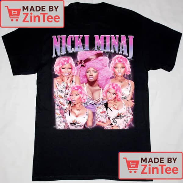 Nicki MinaJ Shirt – Queen of Rap Graphic Tee for Barbz