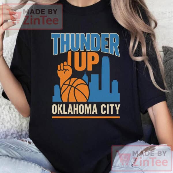 Oklahoma City Thunder Playoff T-Shirt, Playoff 2025 Shirt, OKC Basketball Fan Shirt