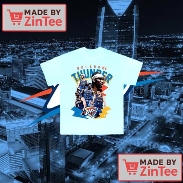 Oklahoma City Thunder T-Shirt – OKC NBA Team Graphic Tee for Basketball Fans