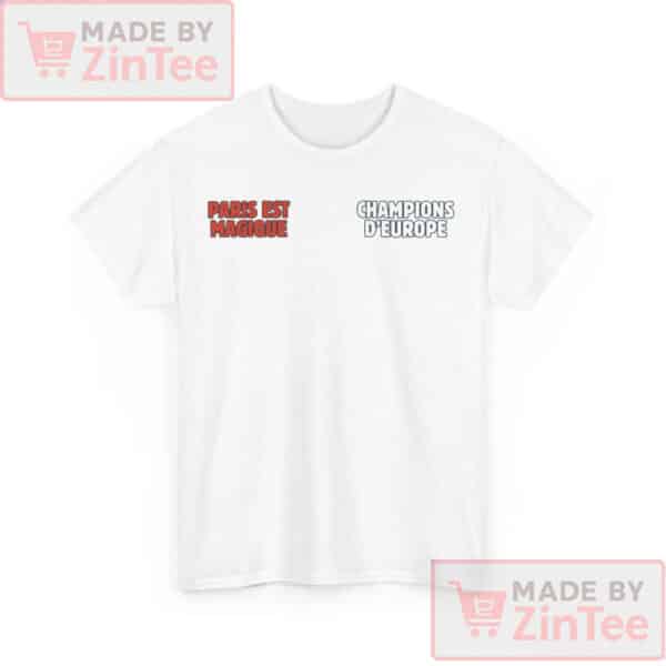 PSG Champions League 2025 Vintage Football Shirt, Monaco Final Win T-Shirt