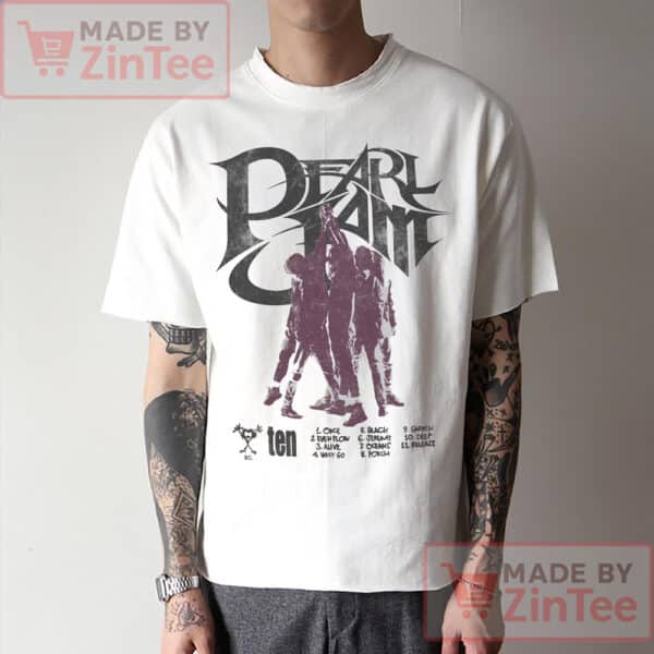 Pearl Jam Ten Album Shirt