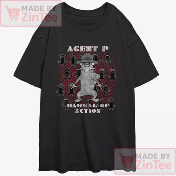 Phineas And Ferb Mammal Of Action Girls Shirt