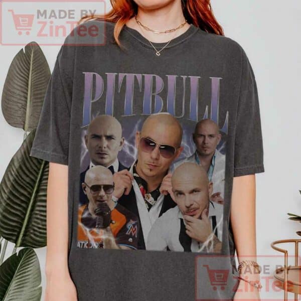 Pitbull Hip Hop Shirt
