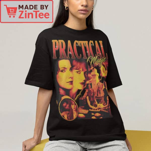Practical Magic Vintage T-Shirt – Retro Witchy Graphic Tee for 90s Movie Fans