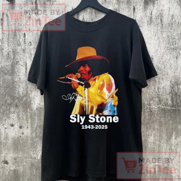 RIP Sly Stone 1943-2025 Legend Music Shirt