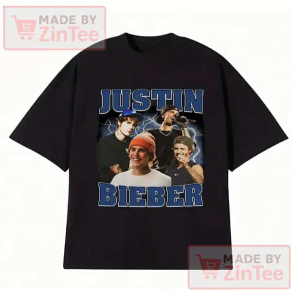 Rapper Justin Bieber 2025 Tour Merch Shirt