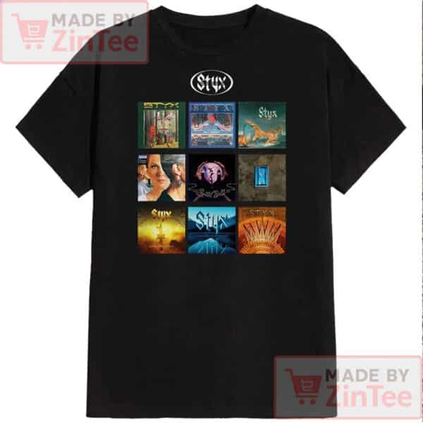 Retro Styx 2025 Tour Shirt, Band Graphic Tee