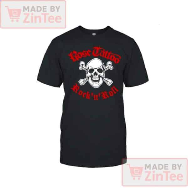 RoseTattoo Skull Crossbones Shirt