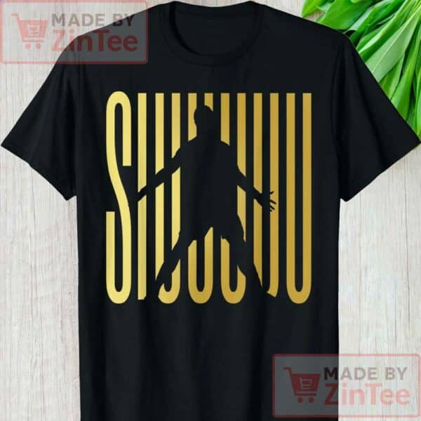 SIUUU Classic Ronaldo Celebration For Soccer Fans Shirt