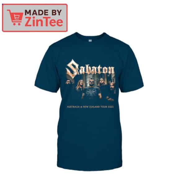 Sabaton AUSTRALIA & NEW ZEALAND ARE YOU READY Shirt