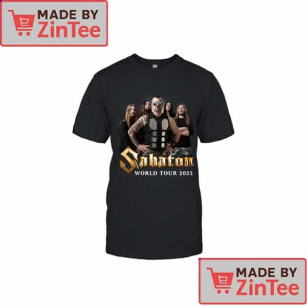 Sabaton World Tour 2025 Shirt