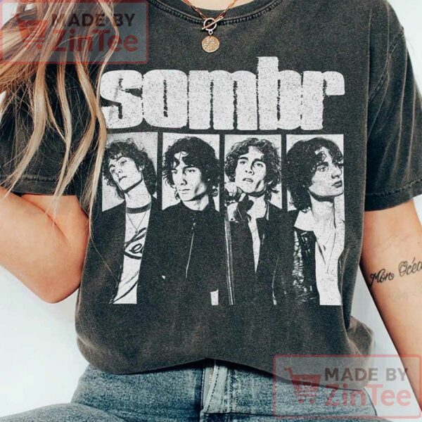 Sombr World Tour Music Shirt