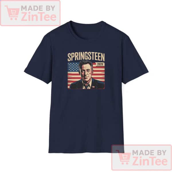 Springsteen 2028 Campaign Poster T-Shirt, USA Election Shirt