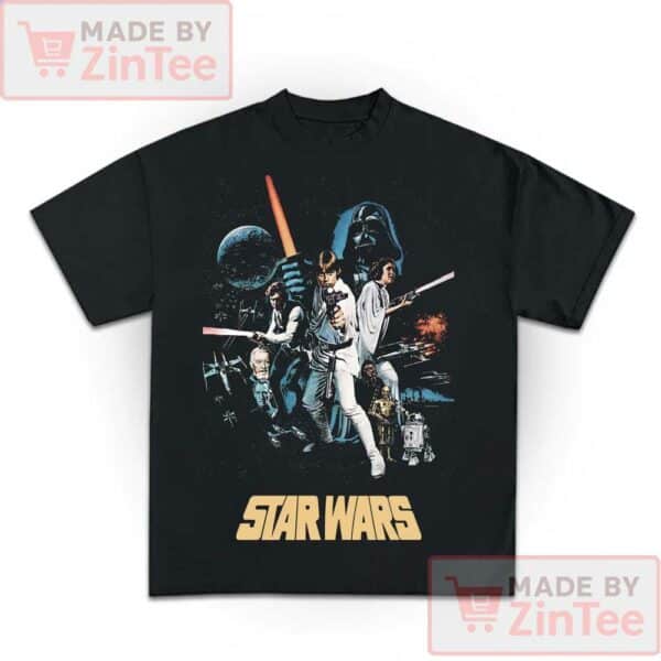 Star Wars A New Hope Faded Shirt, Starwars Disneyland Shirt