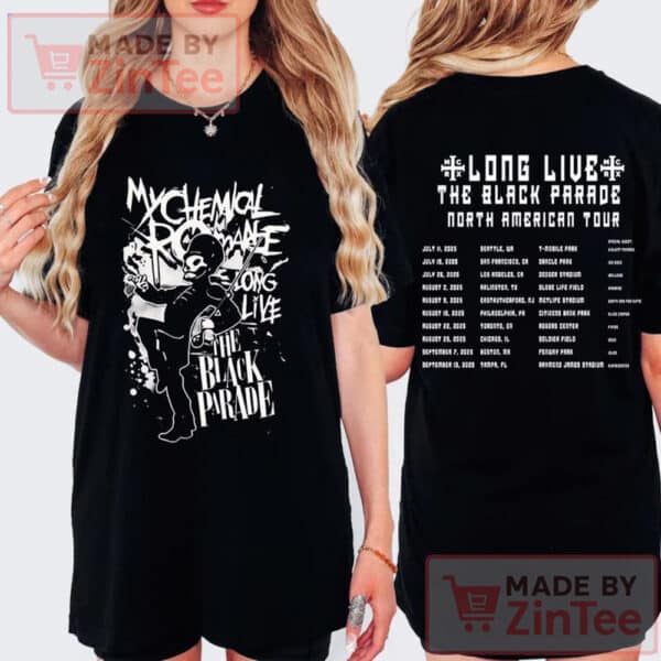 The Black Parade Shirt, My Chemical Romance Shirt