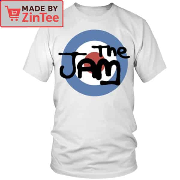 The Jam Band Logo T-Shirt – Retro Mod Target Design for Classic Rock Fans