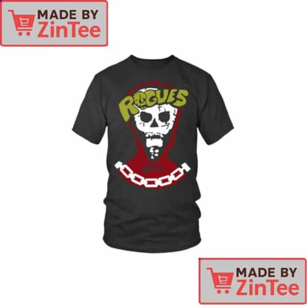 The Rogues Gang T-Shirt – The Warriors Movie Villains Retro Skull & Chain Graphic Tee