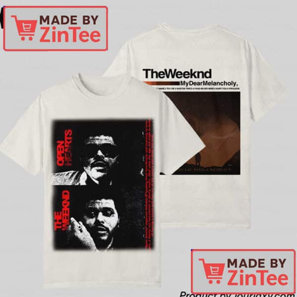 The Weeknd My Dear Melancholy T-Shirt – Minimalist Album Cover Graphic Tee for Fans
