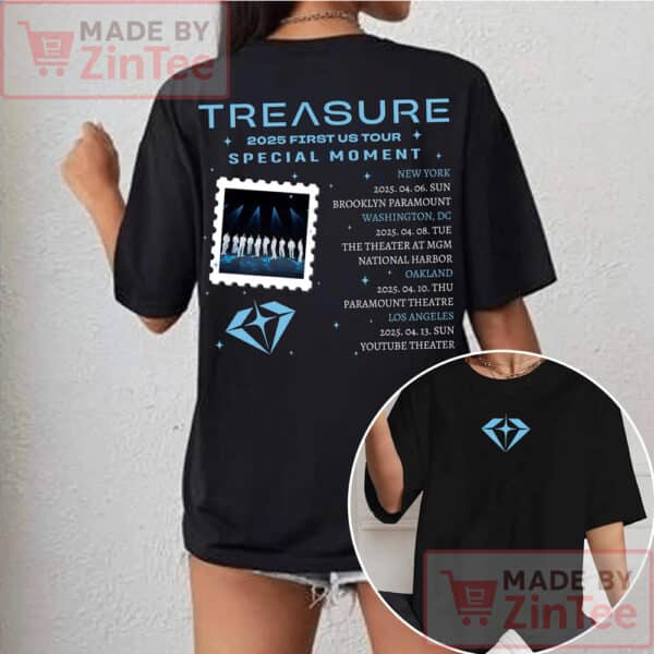 Treasure Special Moment Tour Us 2025 T-shirt, 2025 First Us Tour Special Moment Shirt