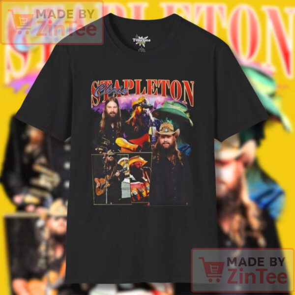 Vintage Chris Stapleton Unisex Softstyle T-Shirt