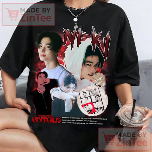 Vintage Niki Enhypen Shirt, Enhypen Romance Untold Album Shirt