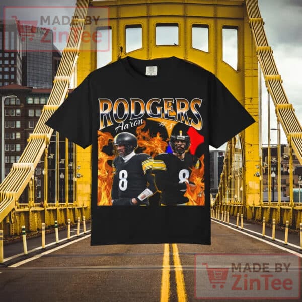 Vintage Pittsburgh football 90s Aaron Rodgers Bootleg Shirt
