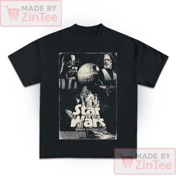 Vintage Star Wars Shirt, Star Wars A New Hope Faded Shirt