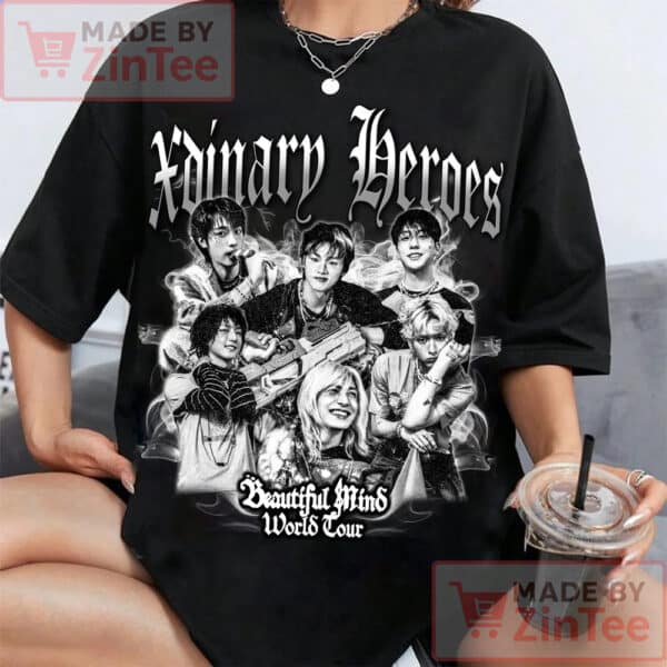 Xdinary Heroes Shirt, Xdinary Heroes Beautiful Mind World Tour 2025 Shirt