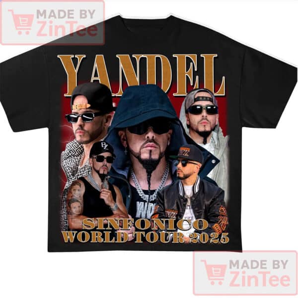 Yandel Sinfonico Usa Tour 2025 Shirt
