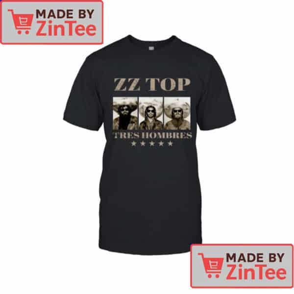 ZZ Top Tres Hombres T-Shirt – Vintage Western Rock Band Graphic Tee